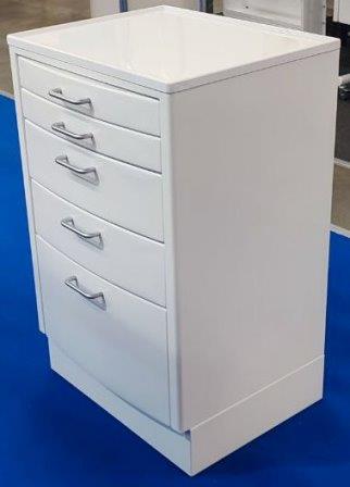 Комод для инструментов SET 5 DRAWER RED